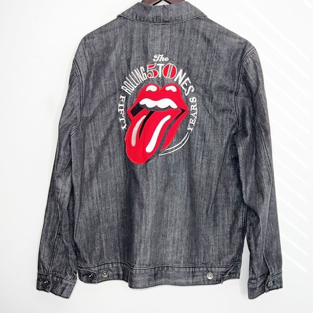 The Rolling Stones 50 Year Denim Jacket - Picture 4 of 6